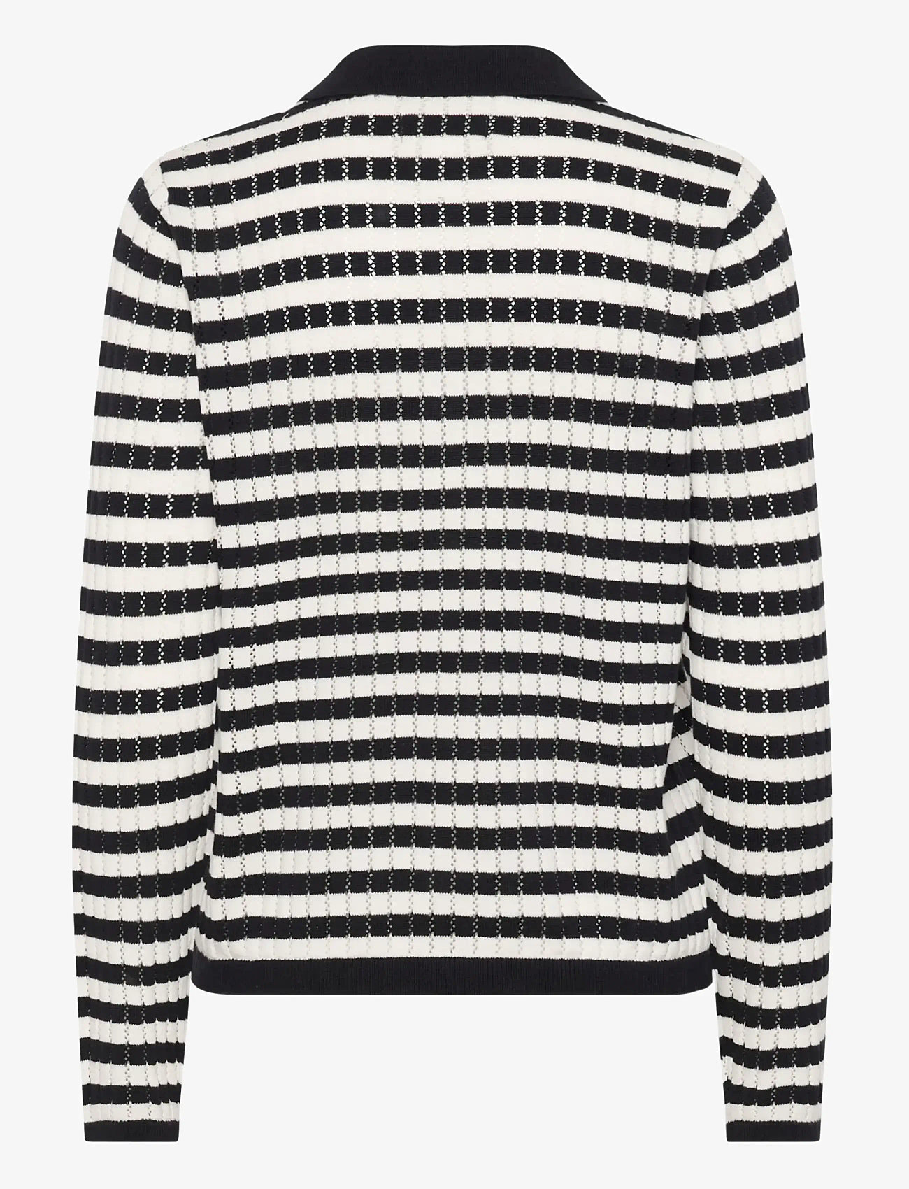 Part Two - ZariaPW PU - poloer - dark navy stripe - 2