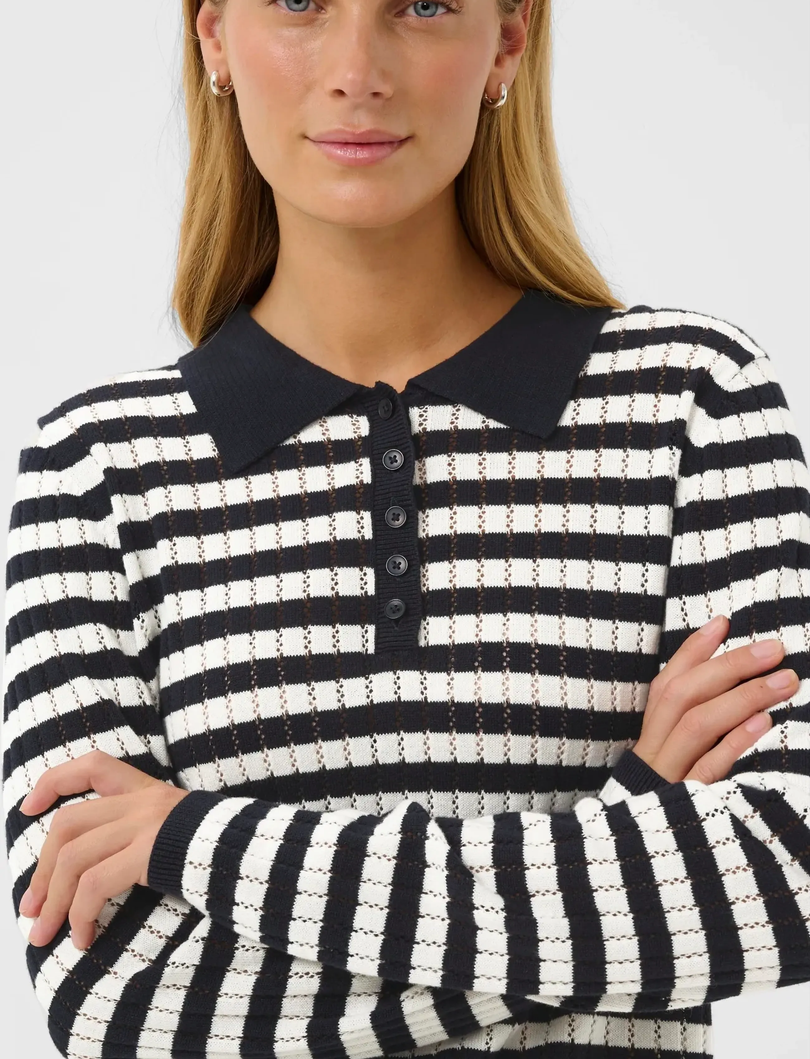 Part Two - ZariaPW PU - polosärgid - dark navy stripe - 5