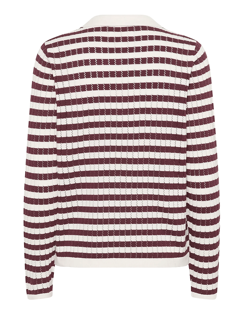 Part Two - ZariaPW PU - poloer - fig stripe - 2