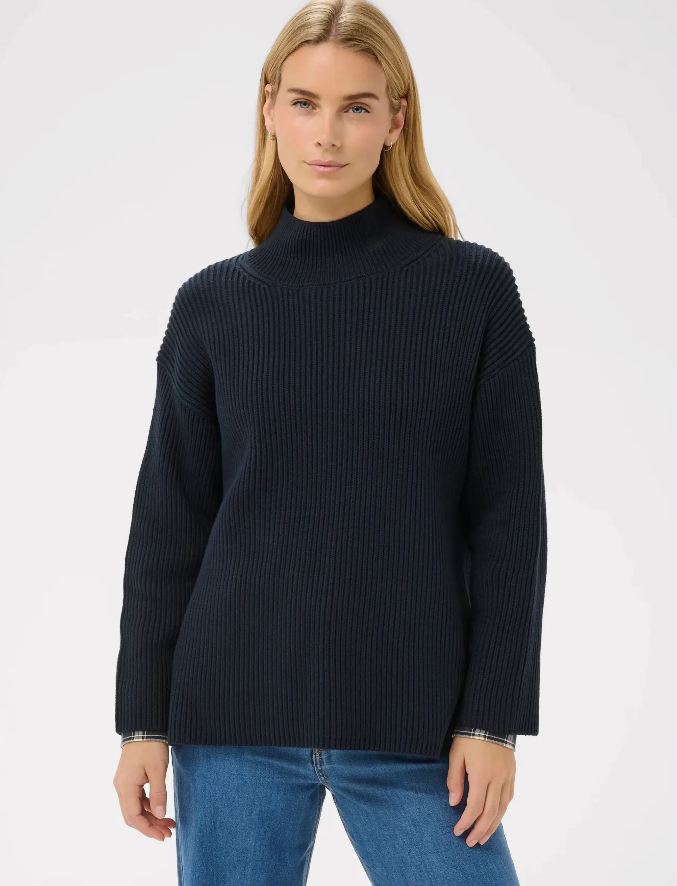 Part Two ZiyaPW PU - Stickat - DARK NAVY / navy