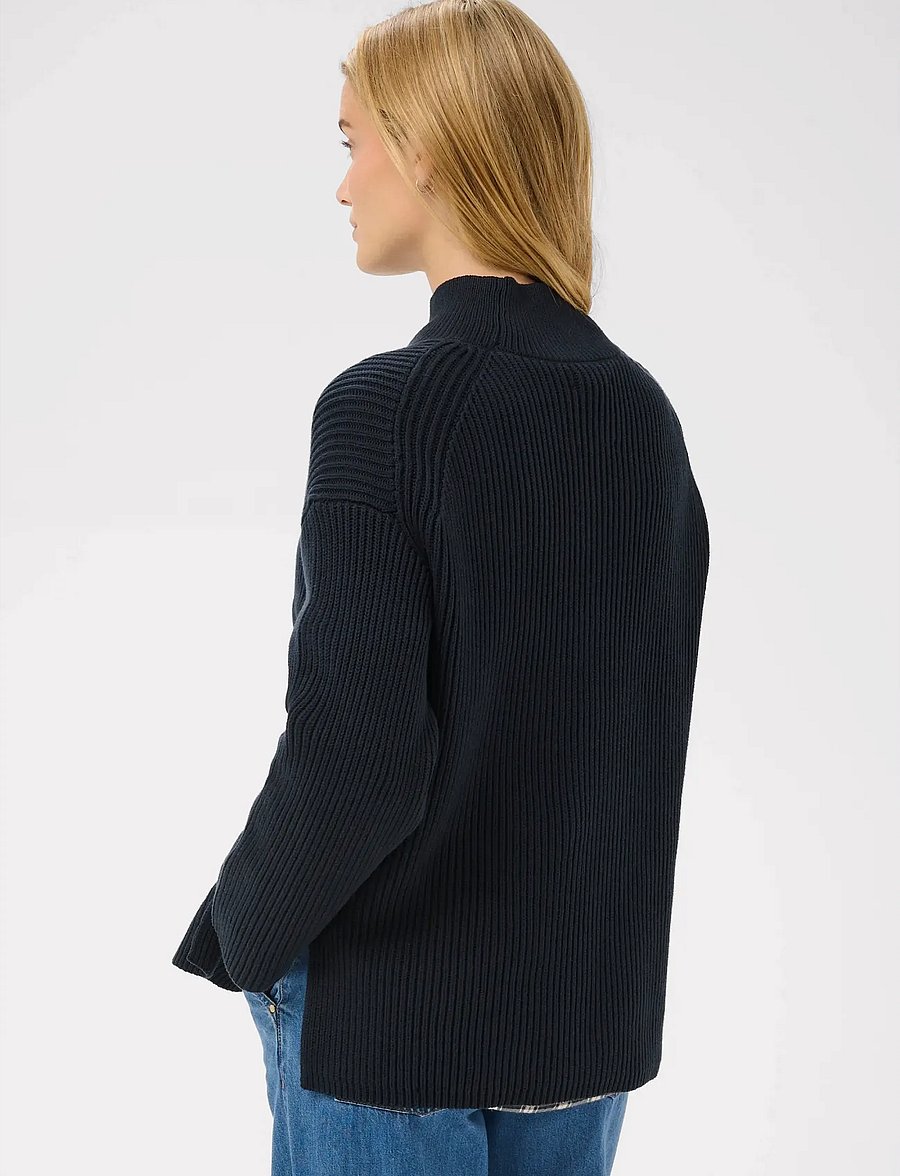 Part Two - ZiyaPW PU - striktrøjer - dark navy - 4
