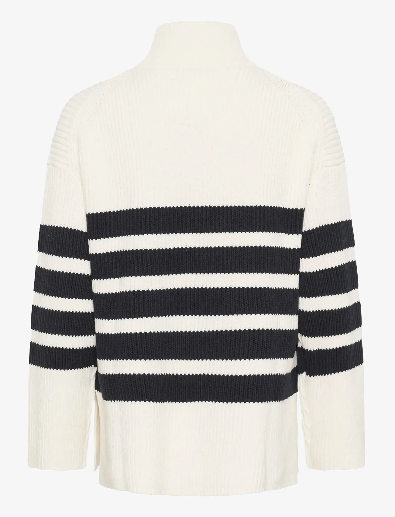 Part Two - ZiyaPW PU - stickade tröjor - dark navy stripe - 2