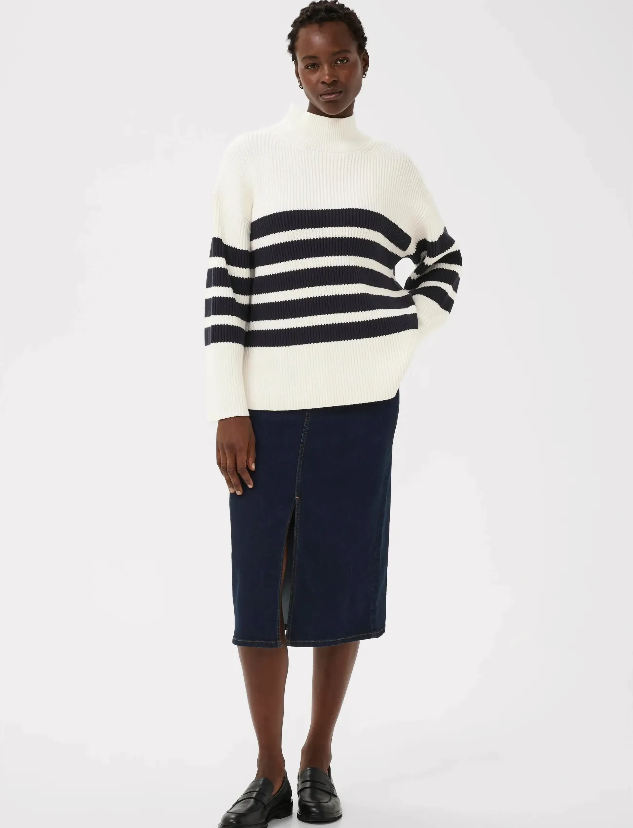 Part Two - ZiyaPW PU - sviitrid - dark navy stripe - 3