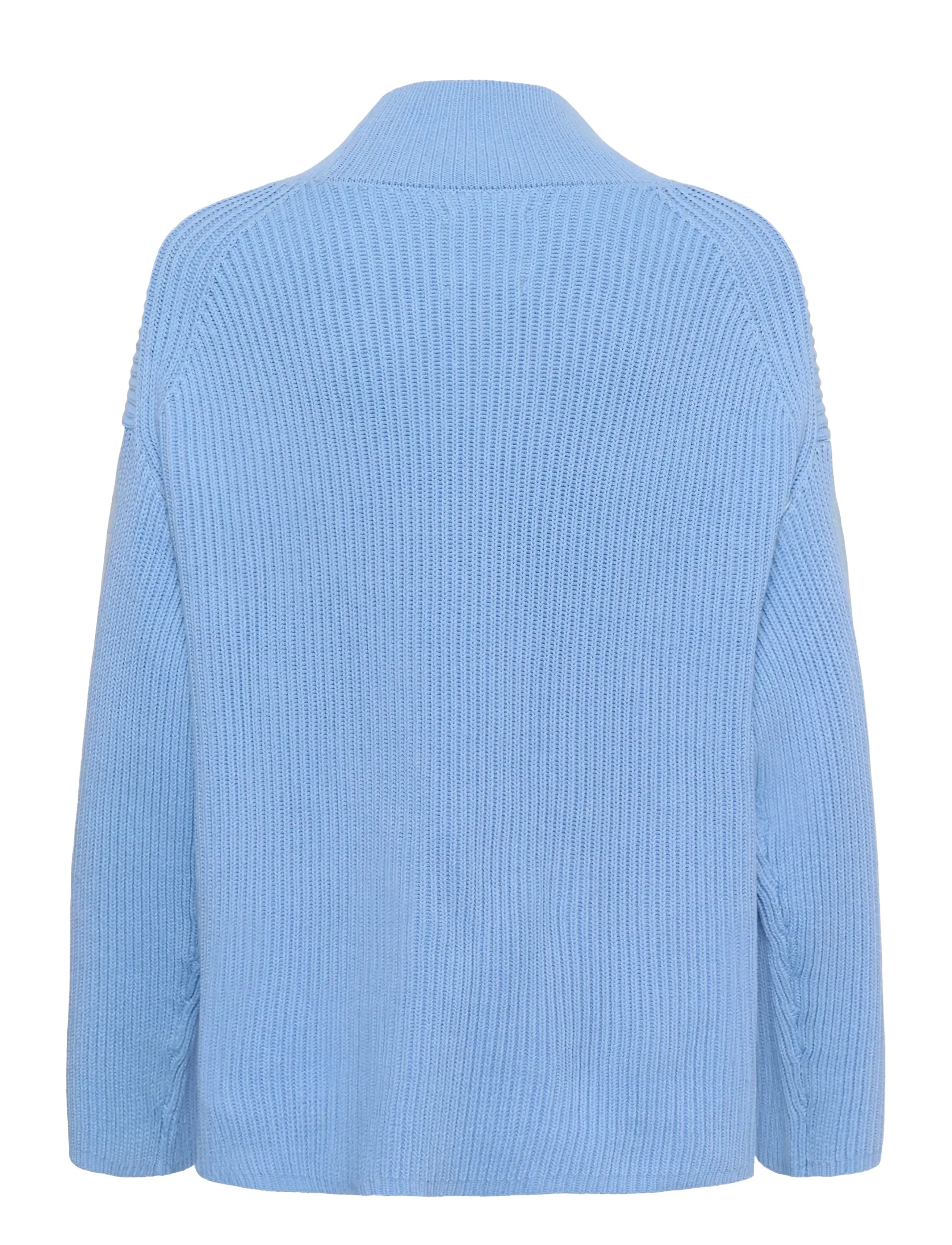 Part Two - ZiyaPW PU - rollkragenpullover - hydrangea - 2