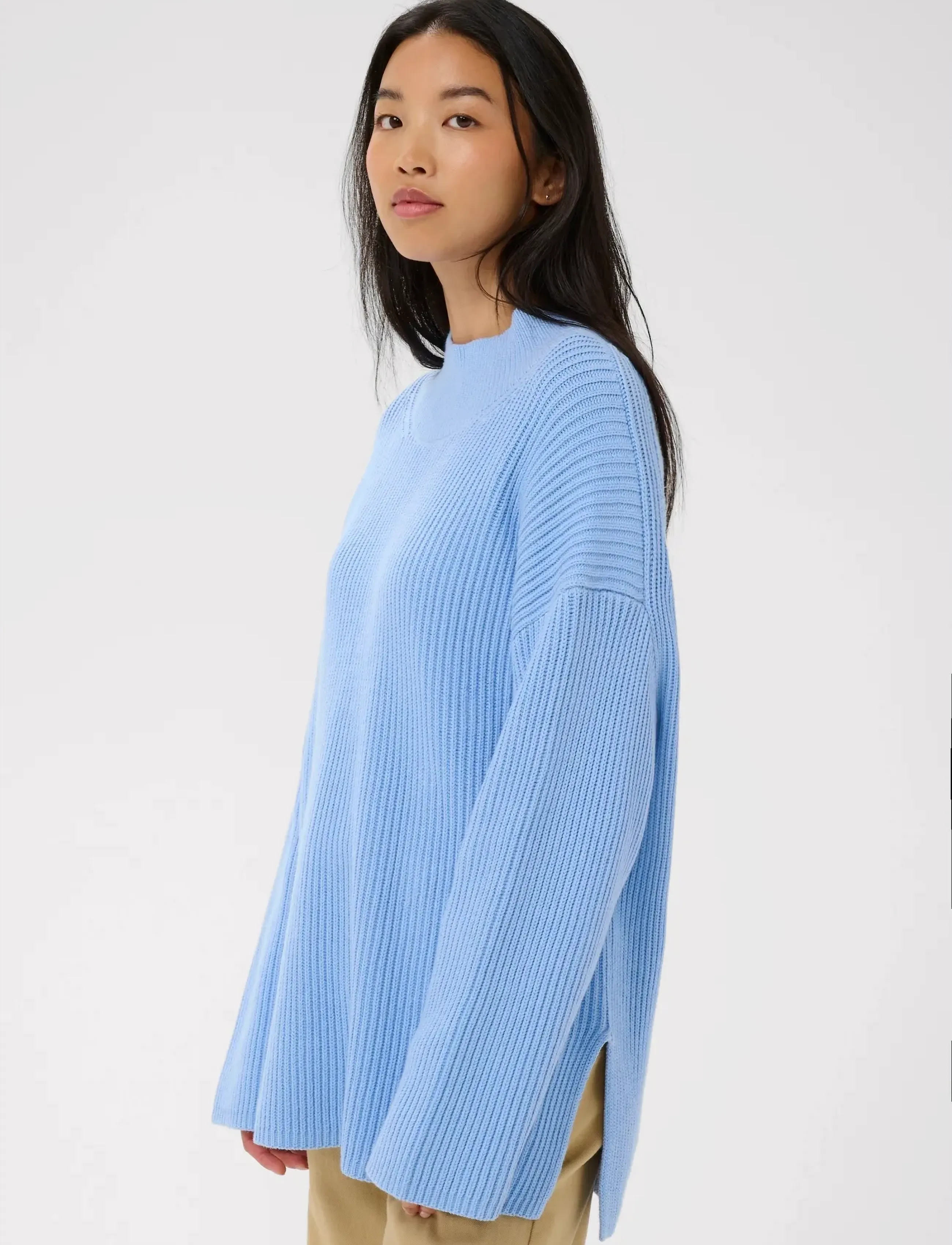 Part Two ZiyaPW PU - Stickat - HYDRANGEA / blue