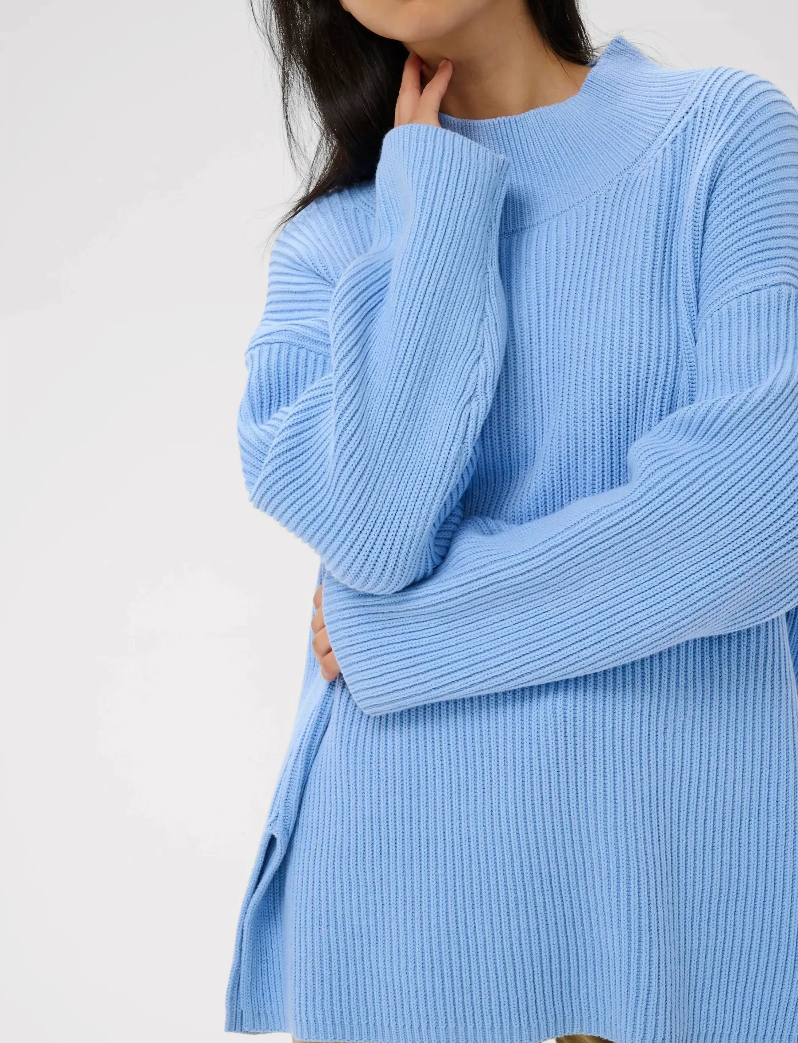 Part Two - ZiyaPW PU - rollkragenpullover - hydrangea - 5