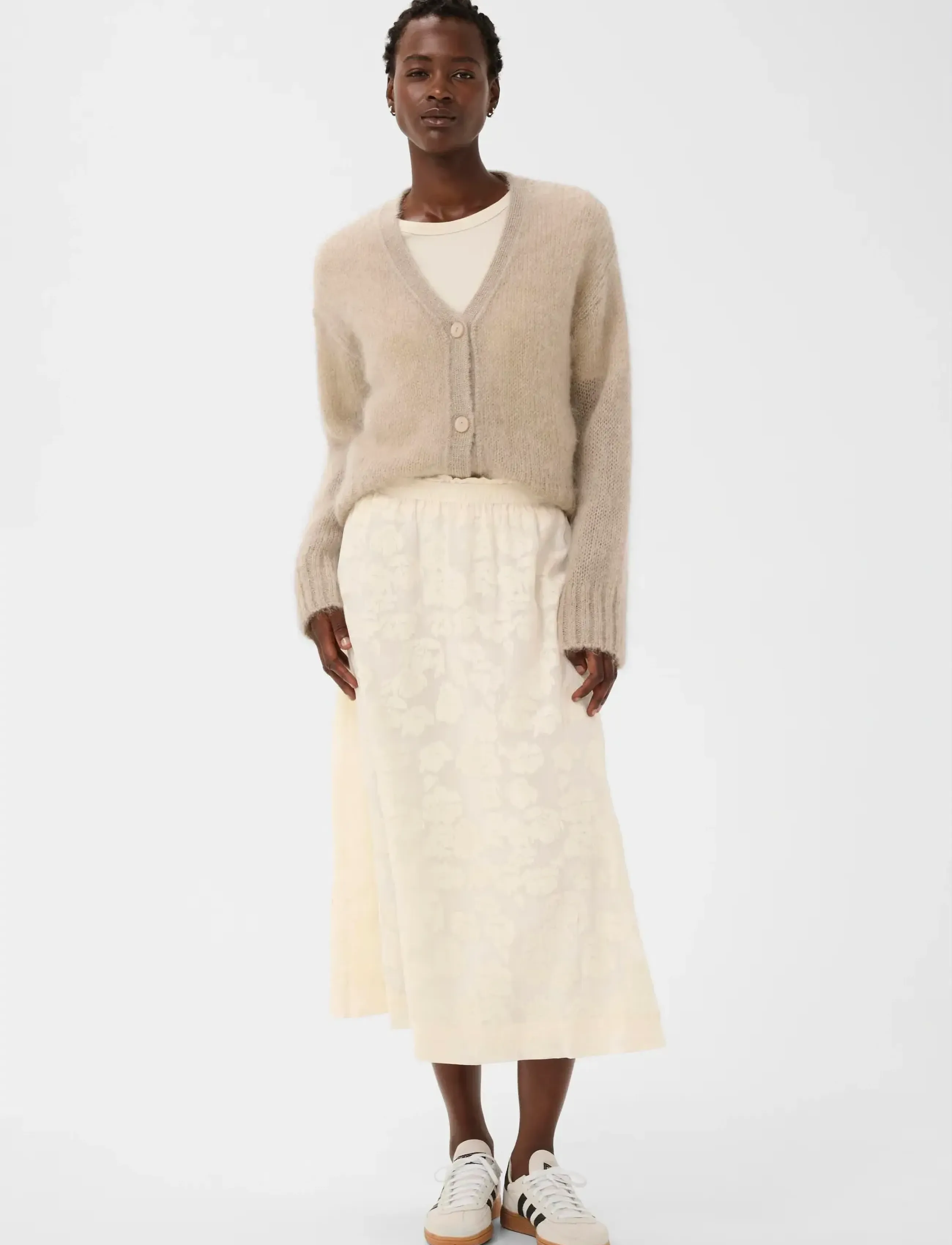 Part Two - ZoyaPW SK - maxi nederdele - whisper white blurred flower - 3