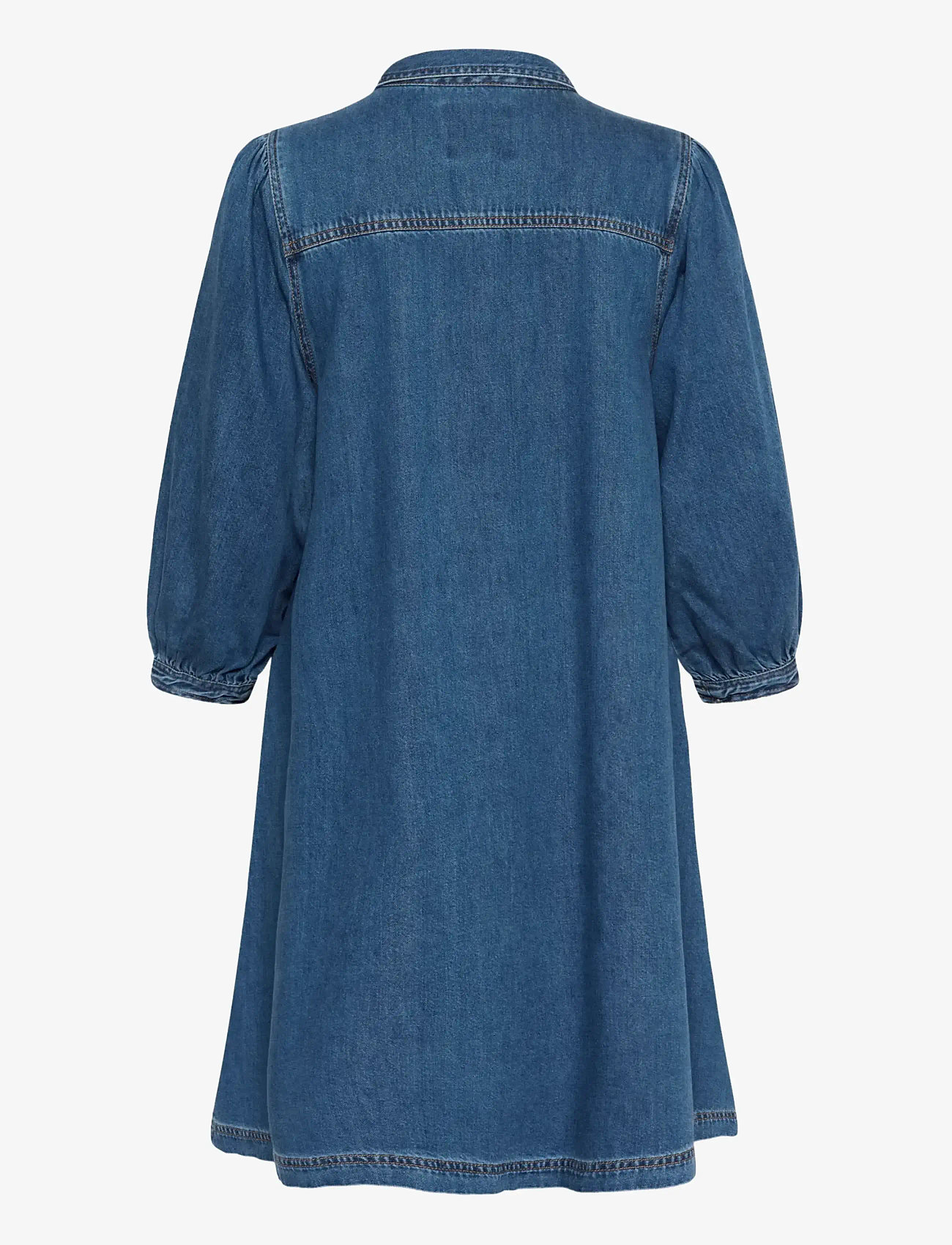 Part Two - EleinarPW DR - skjortklänningar - medium blue denim - 2