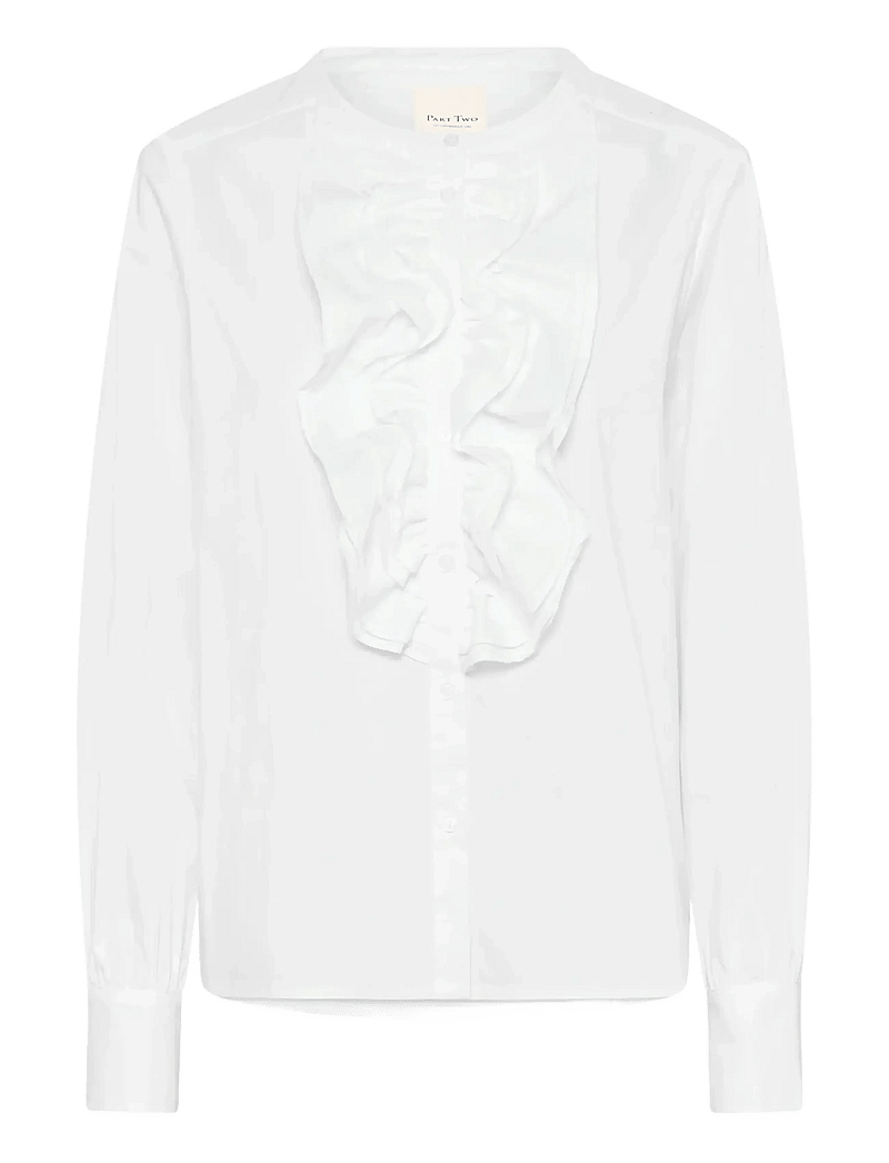 Part Two - ZainasPW SH - langärmlige hemden - bright white - 1