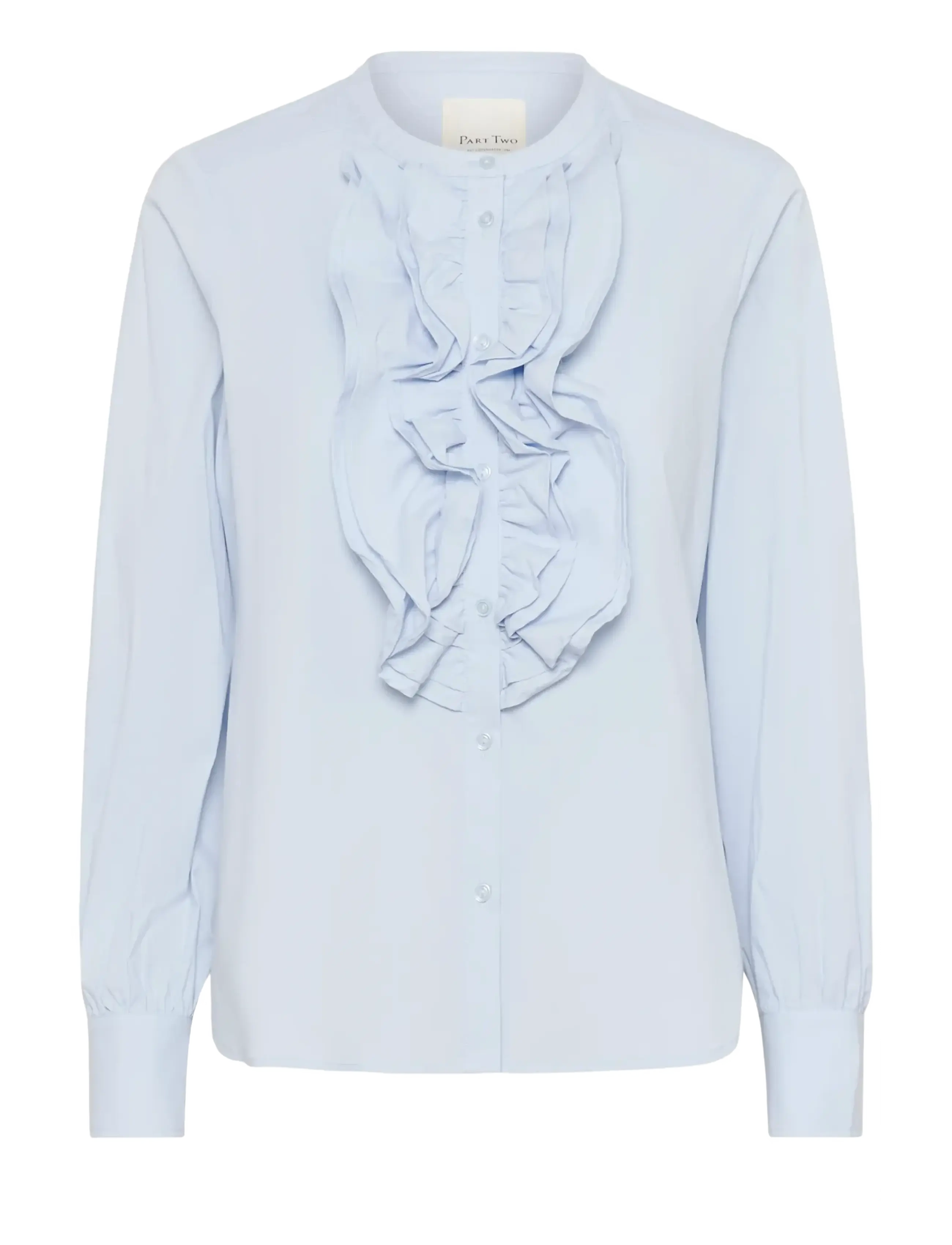 Part Two ZainasPW SH - Blouses & Overhemden - HEATHER / blue