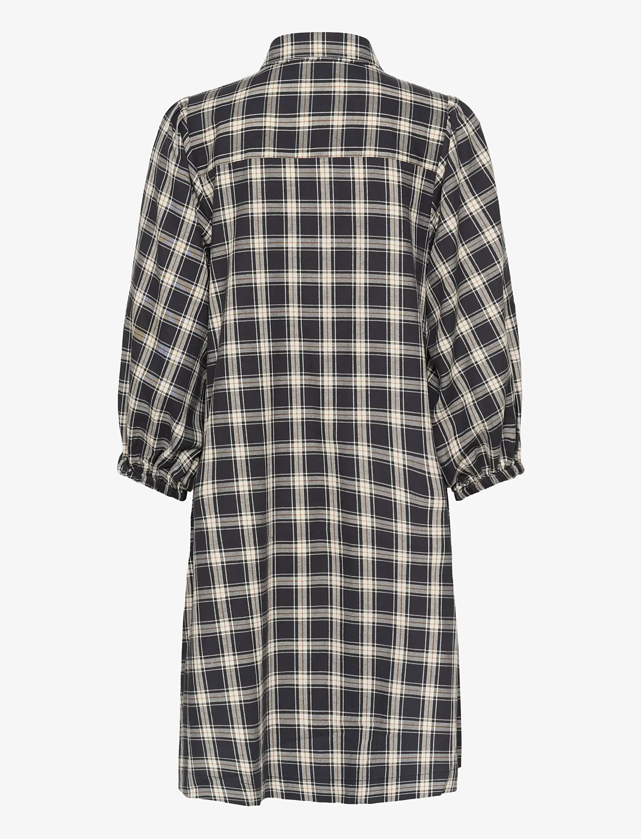 Part Two - EleinaPW DR - skjortklänningar - dark navy check - 2