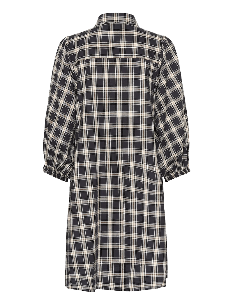 Part Two - EleinaPW DR - skjortklänningar - dark navy check - 2
