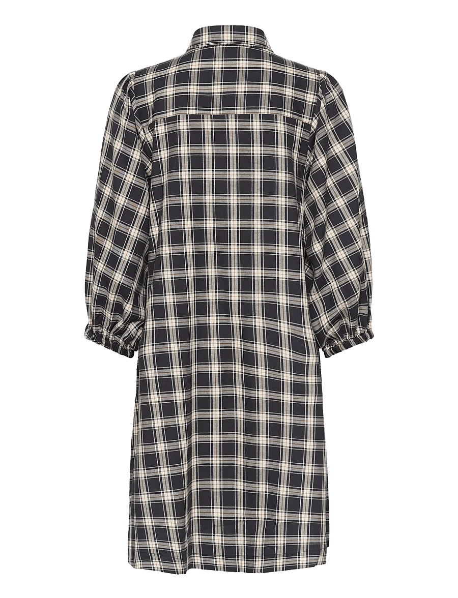 Part Two - EleinaPW DR - hemdkleider - dark navy check - 2