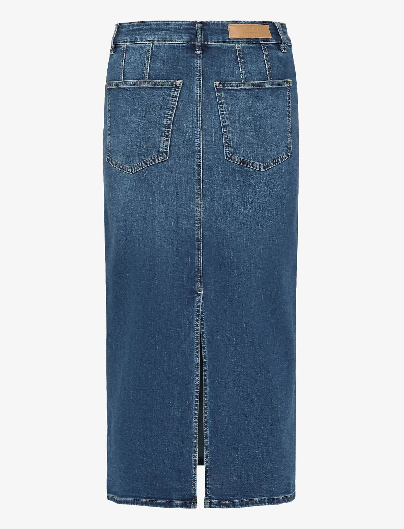 Part Two - AiyaPW SK - denimnederdele - medium dark blue denim - 2
