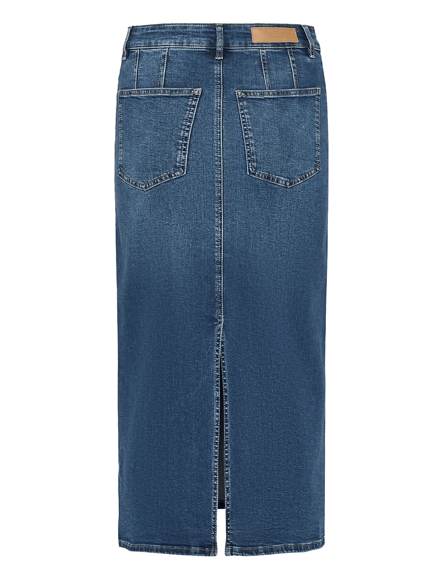 Part Two - AiyaPW SK - denim skirts - medium dark blue denim - 2