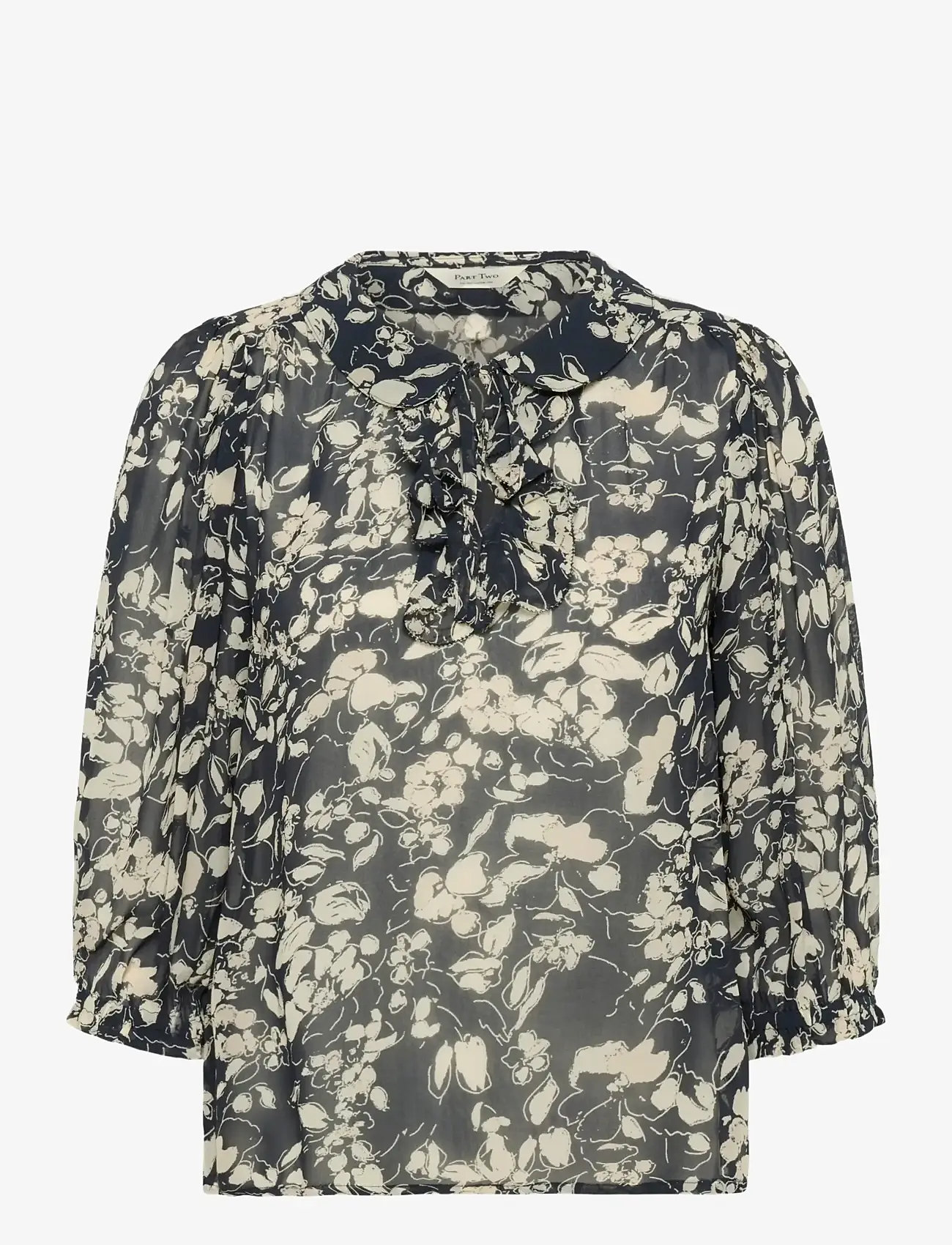 Part Two - AlviaPW BL - long sleeved blouses - after midnight art flower - 1