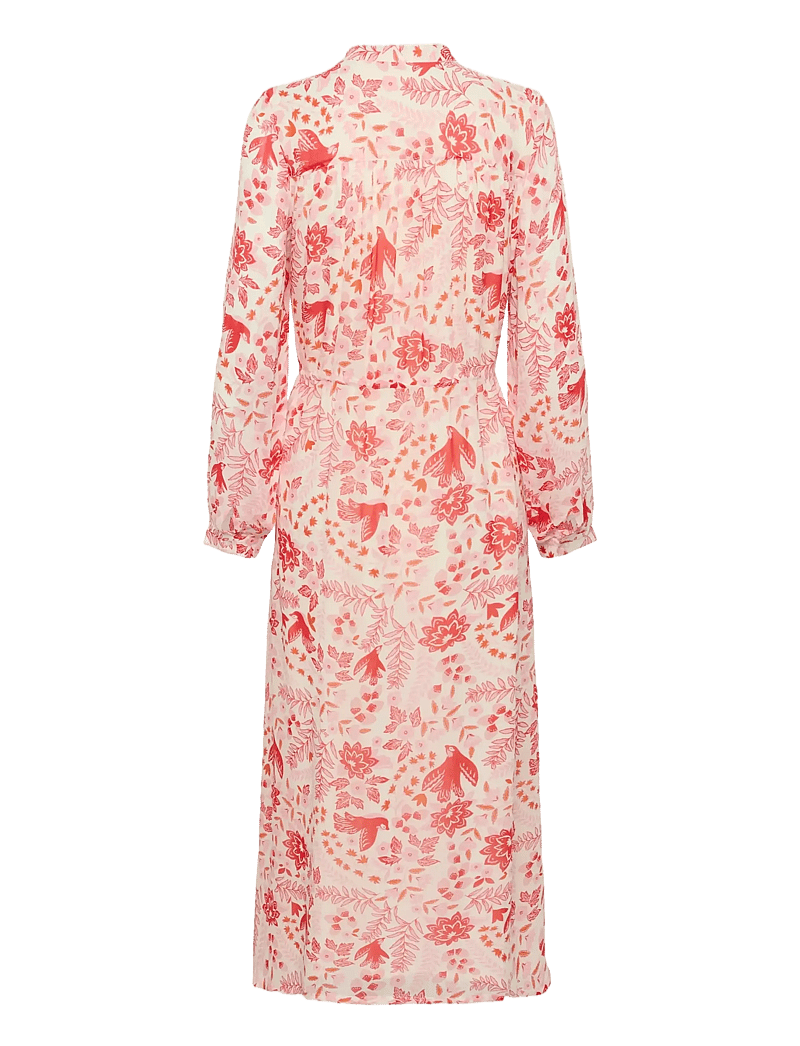 Part Two - AltinaPW DR - sommerkjoler - poppy red bird print - 2