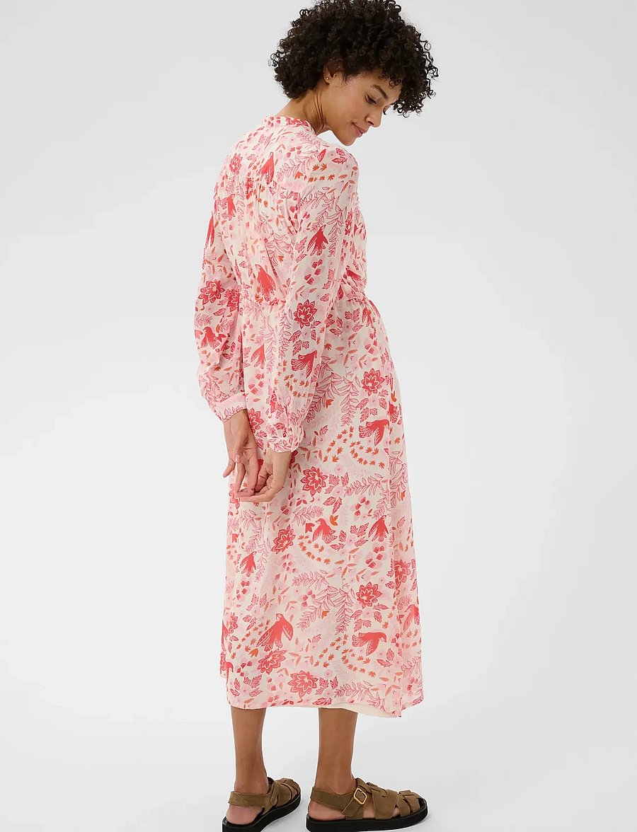 Part Two - AltinaPW DR - sukienki letnie - poppy red bird print - 4