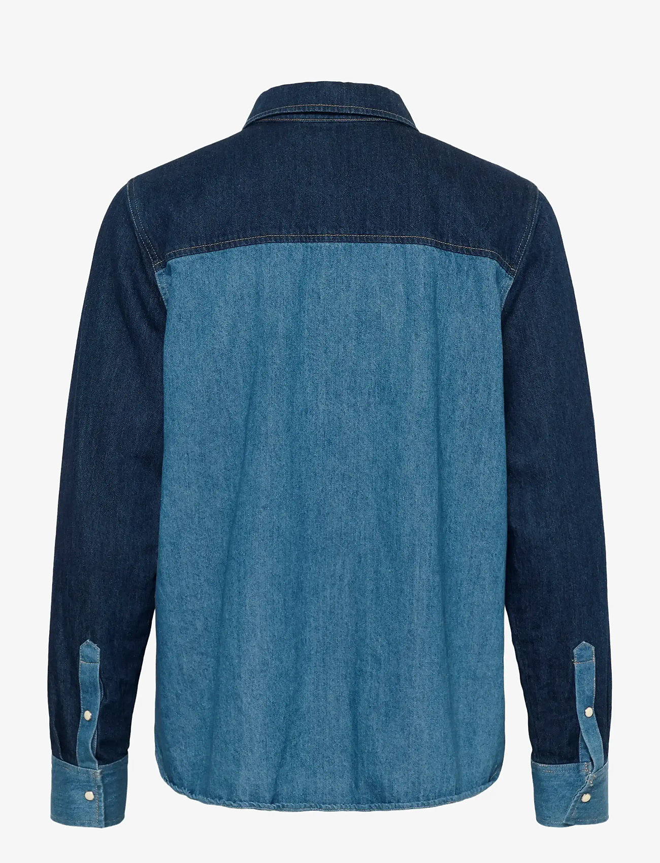 Part Two - AlvinePW SH - jeanshemden - colour block denim - 2