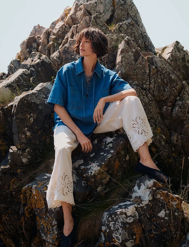 Part Two - AmelaPW SH - jeansskjortor - medium blue denim - 5