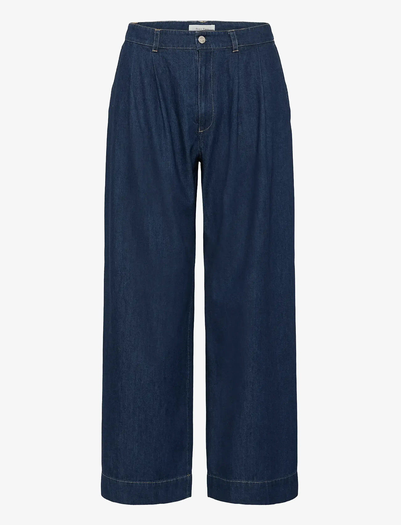 Part Two - AmajaPW PA - brede jeans - dark blue denim - 1