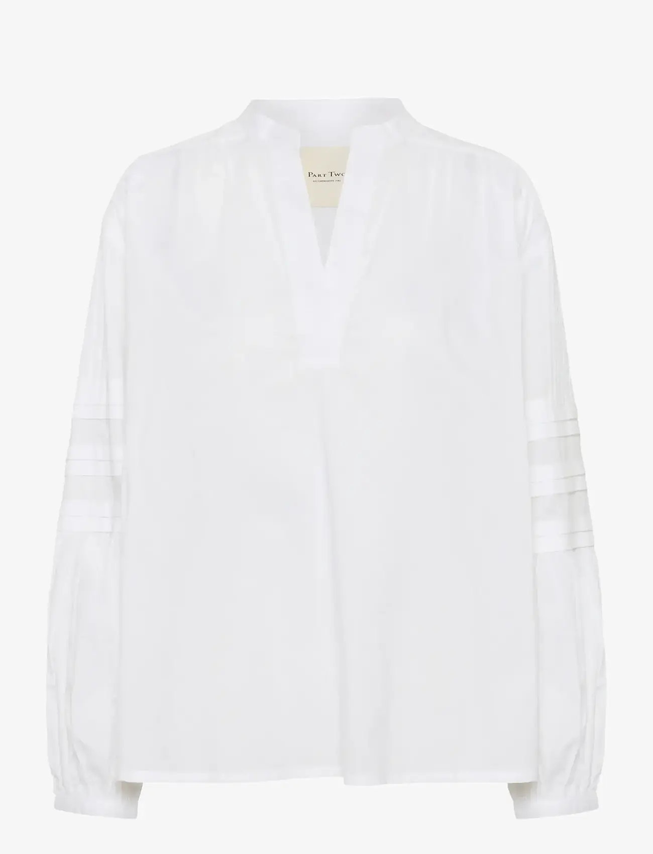 Part Two - NatalaPW BL - langærmede bluser - bright white - 0