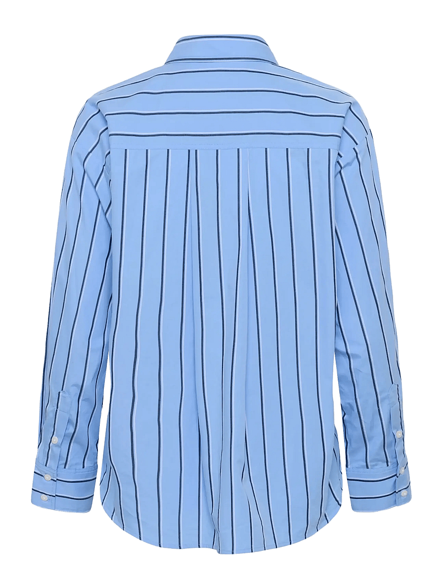 Part Two - AnabellaPW SH - langärmlige hemden - blue stripe - 2