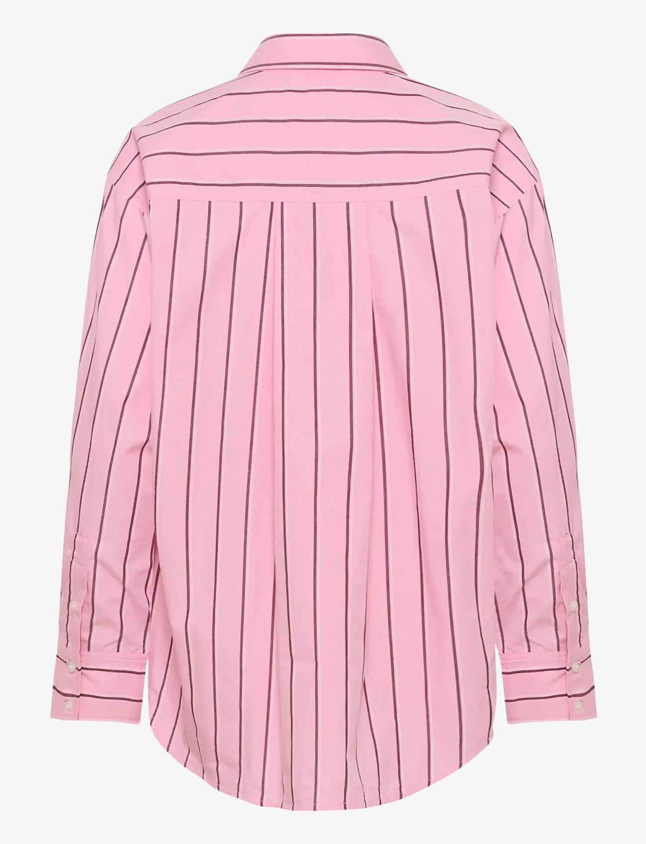 Part Two - AnabellaPW SH - långärmade skjortor - pink stripe - 2