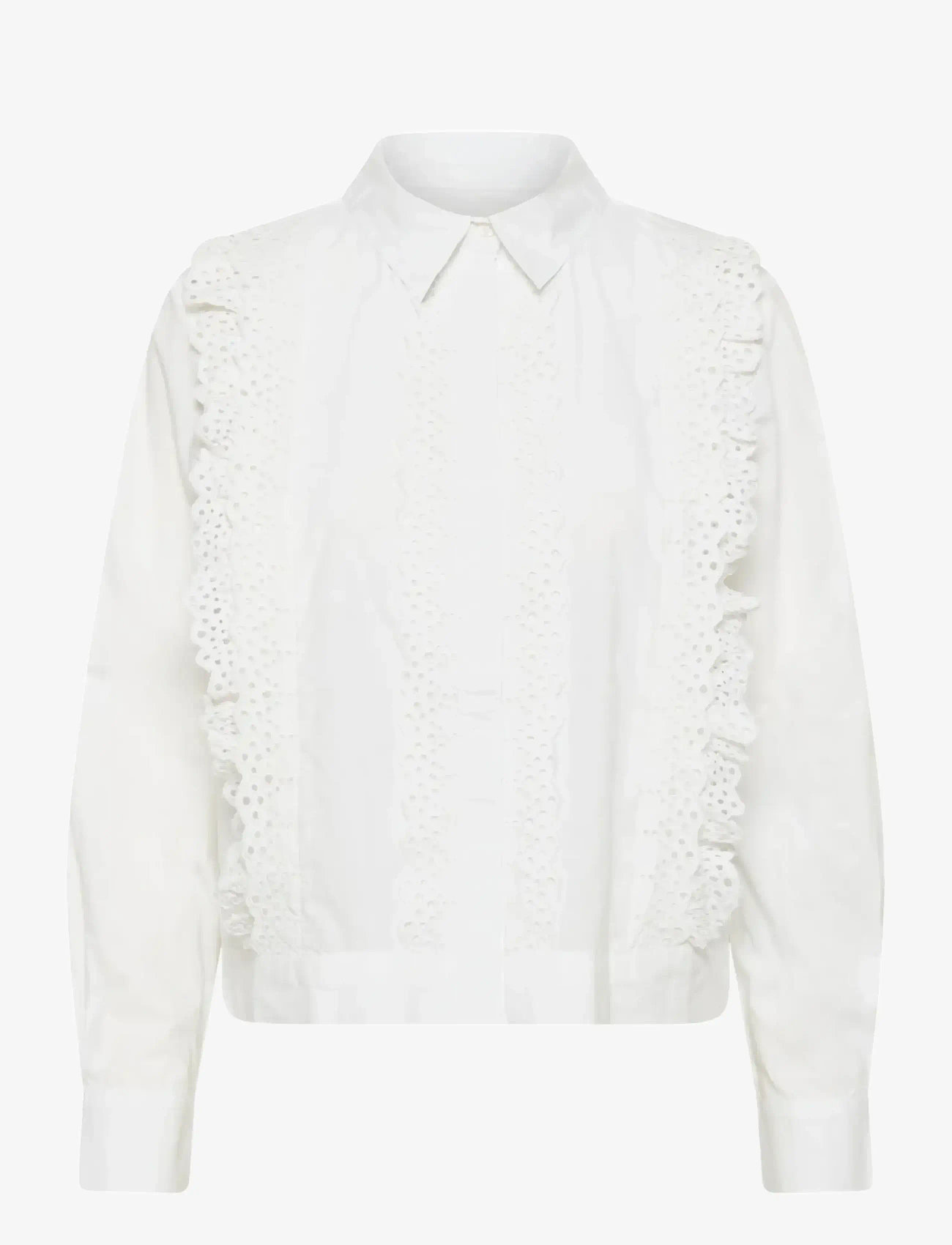 Part Two - AnelinePW SH - langærmede skjorter - bright white - 1