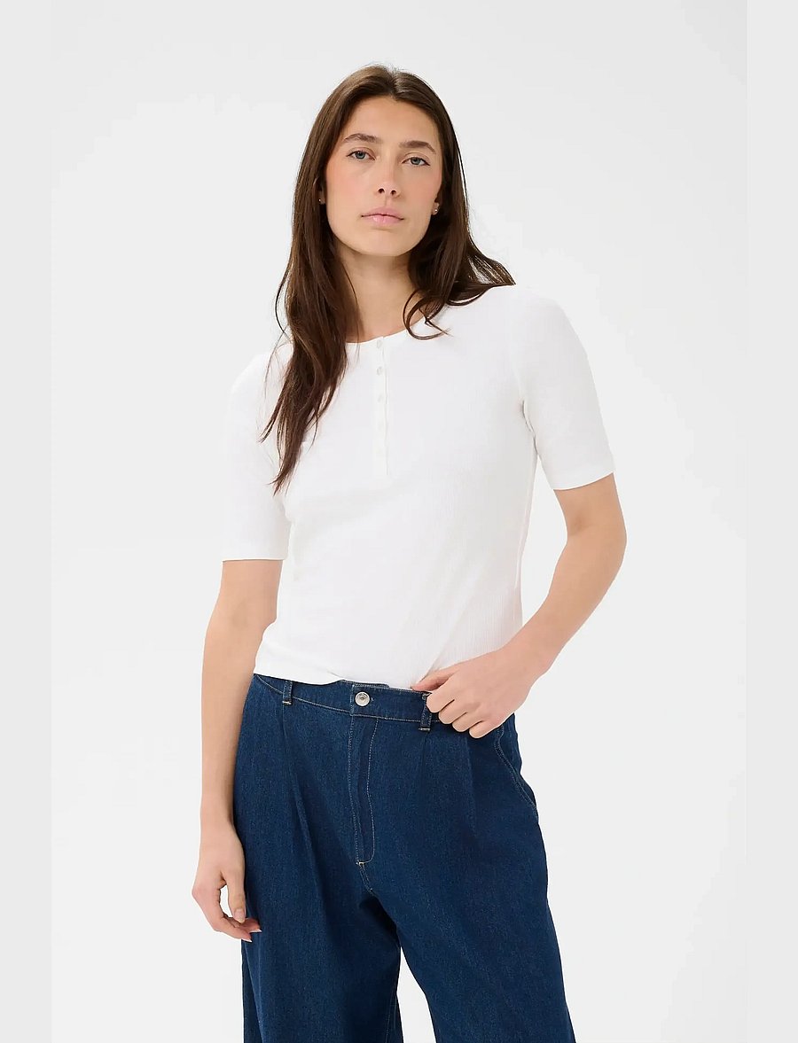 Part Two - AngelinaPW TS - t-shirts - bright white - 0