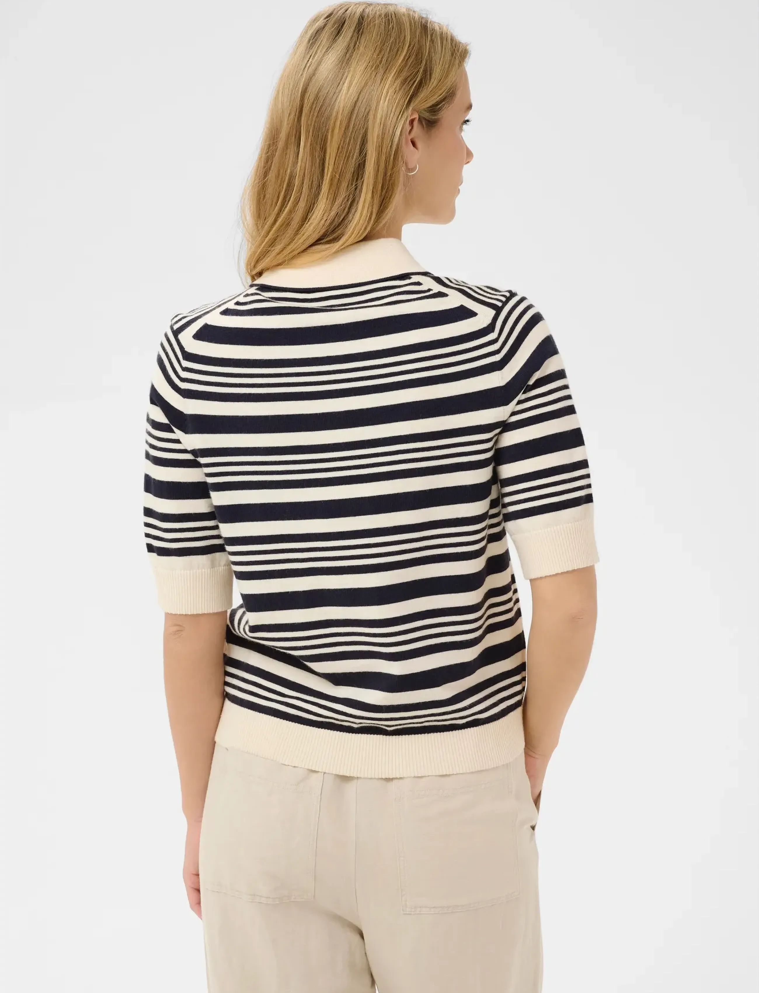 Part Two - AnettiPW PU - pulls - dark blue irregular stripe - 4