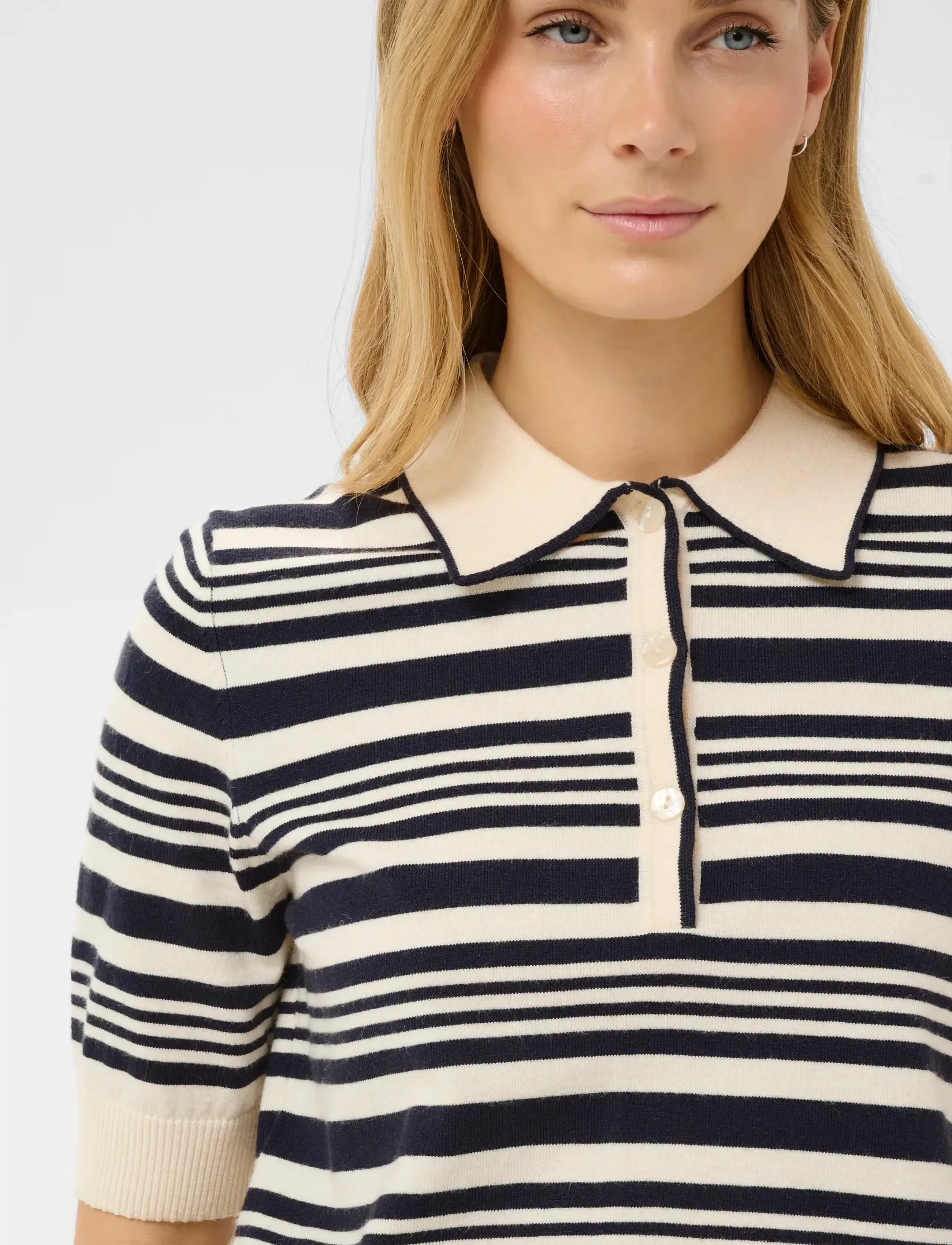 Part Two - AnettiPW PU - pulls - dark blue irregular stripe - 5