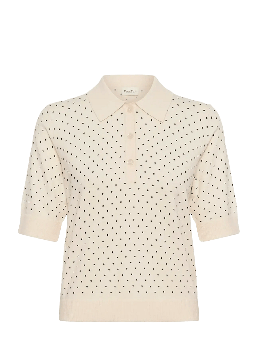 Part Two - AnettiPW PU - pullover - dark navy dot print - 1