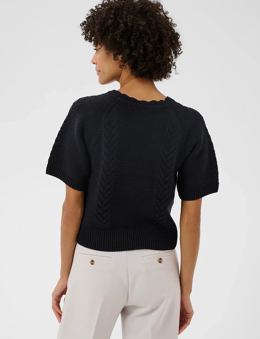 Part Two - AnisettePW PU - striktrøjer - dark navy - 4