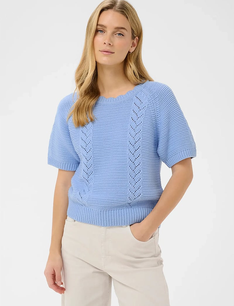 Part Two - AnisettePW PU - stickade tröjor - serenity - 0