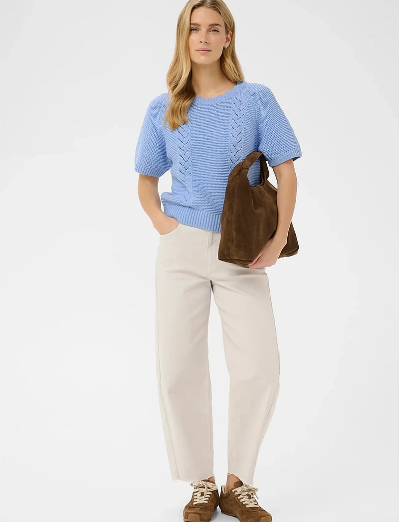 Part Two - AnisettePW PU - stickade tröjor - serenity - 3