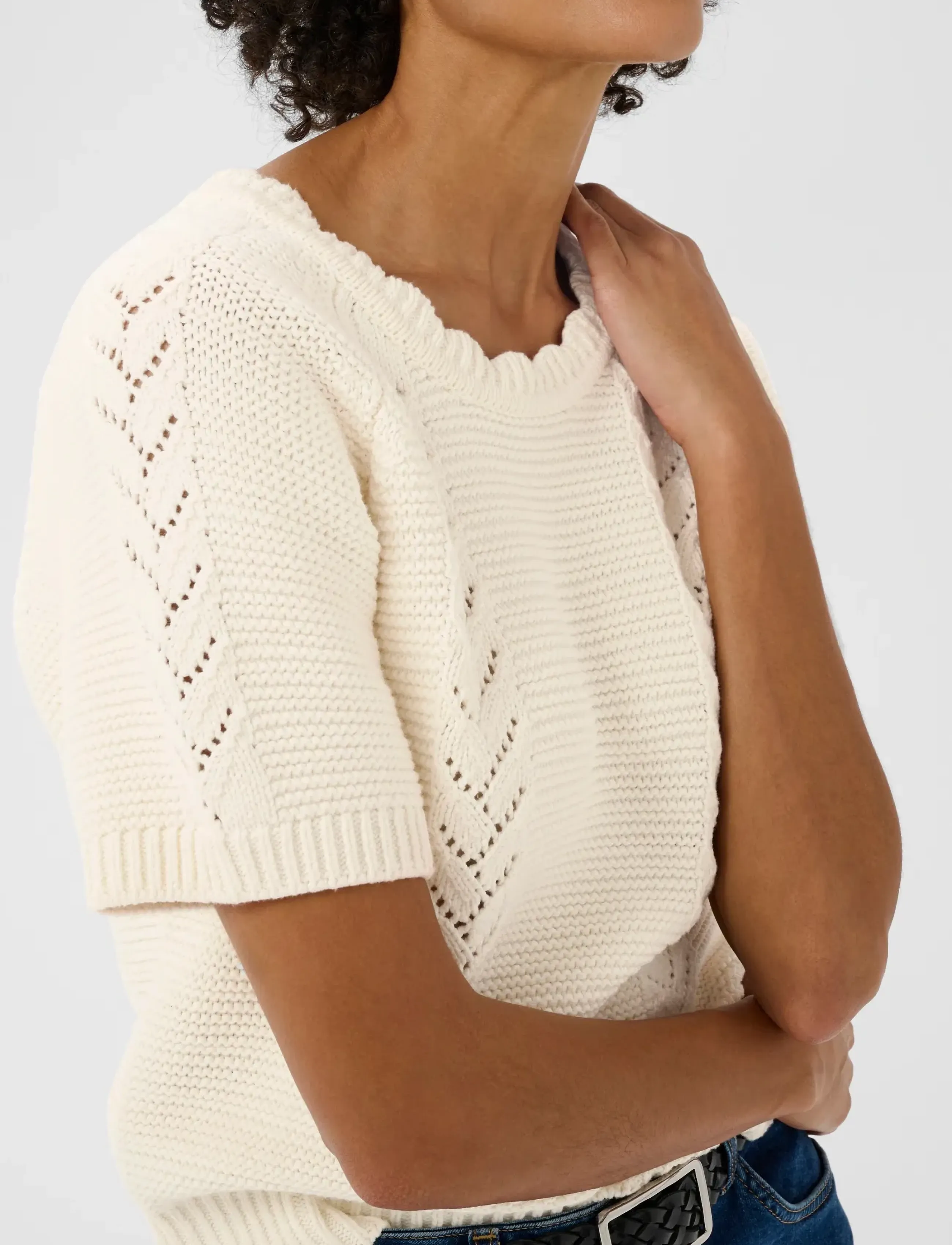 Part Two - AnisettePW PU - jumpers - whisper white - 5