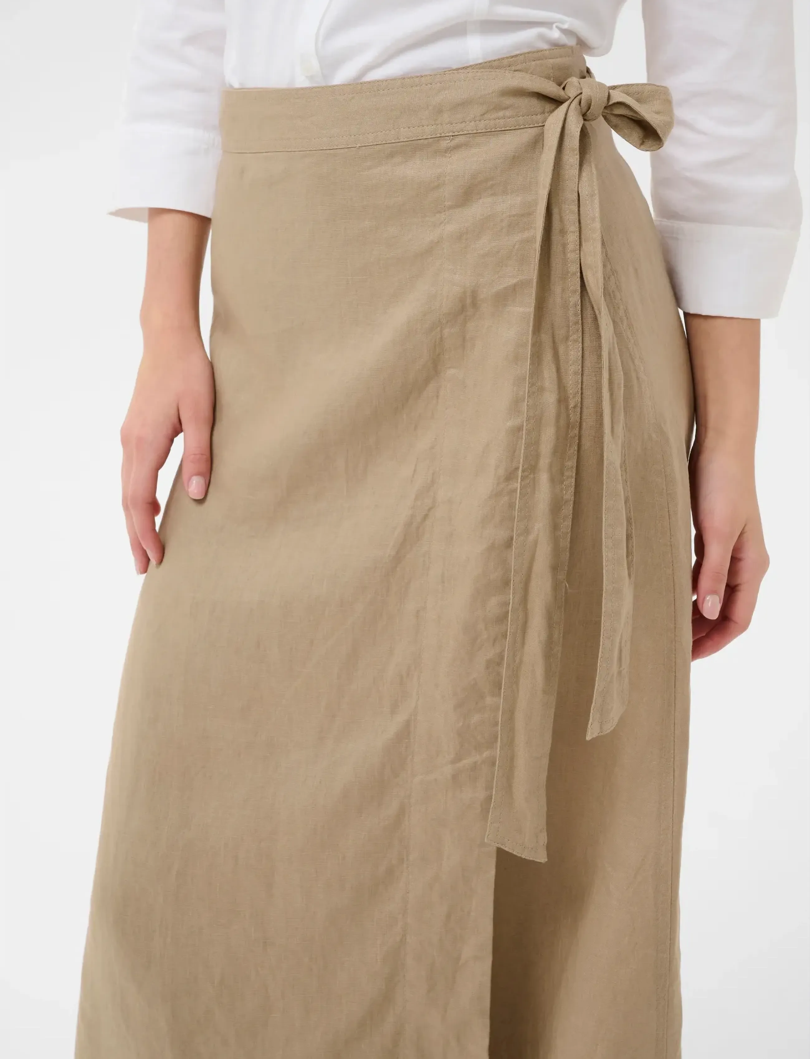 Part Two - ArbellaPW SK - midi nederdele - silver mink - 5