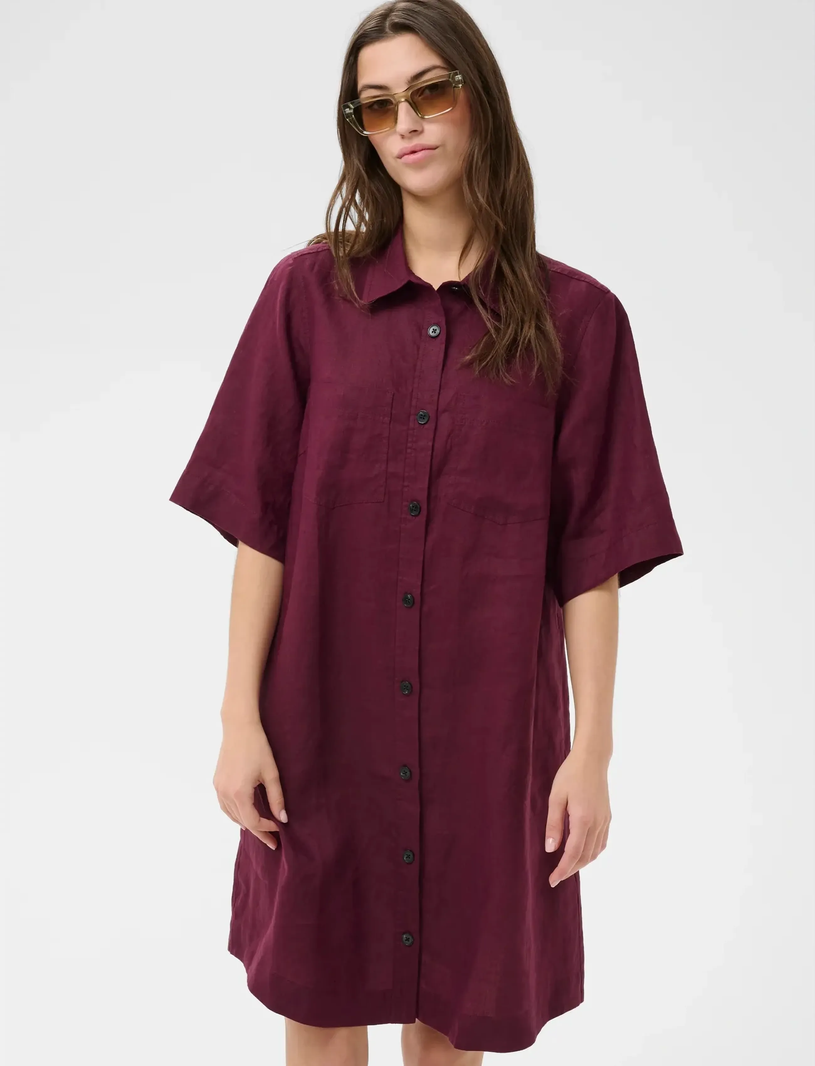 Part Two SardiaePW DR - Kleidid - FIG / burgundy