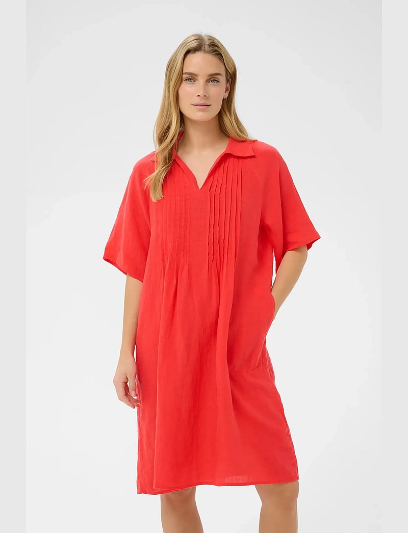 Part Two - AylaPW DR - sommarklänningar - poppy red - 0