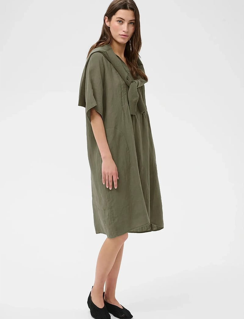 Part Two - AylaPW DR - sommarklänningar - smokey olive - 3