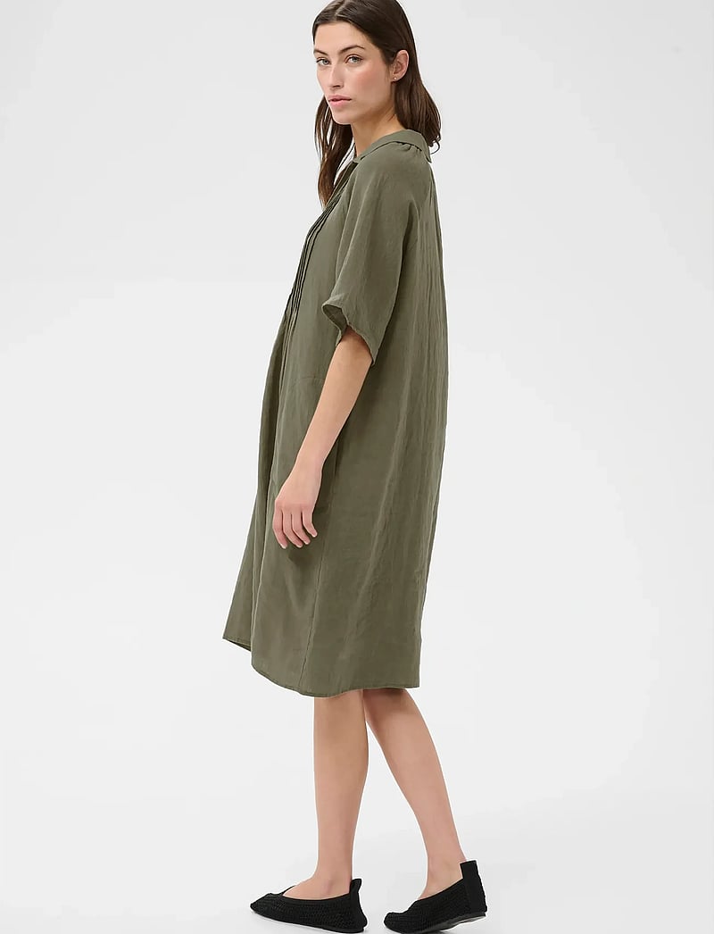 Part Two - AylaPW DR - sommarklänningar - smokey olive - 4