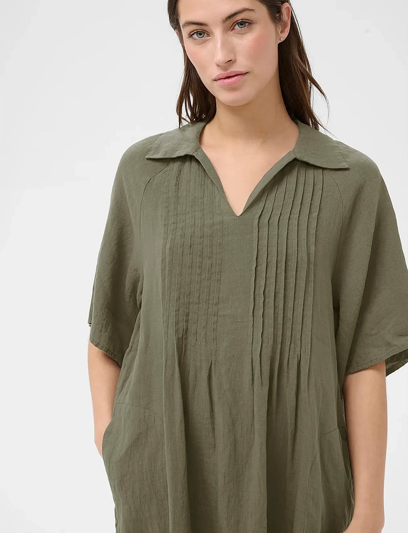 Part Two - AylaPW DR - sommarklänningar - smokey olive - 5