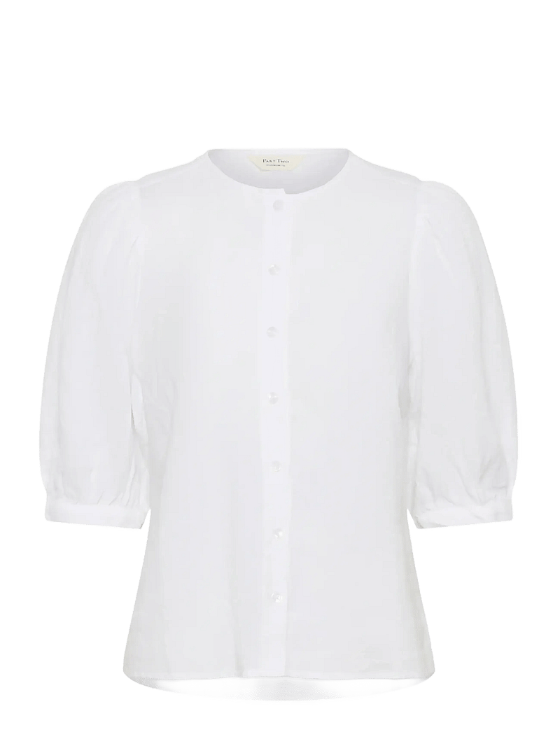 Part Two - AzraPW SH - kortærmede bluser - bright white - 1