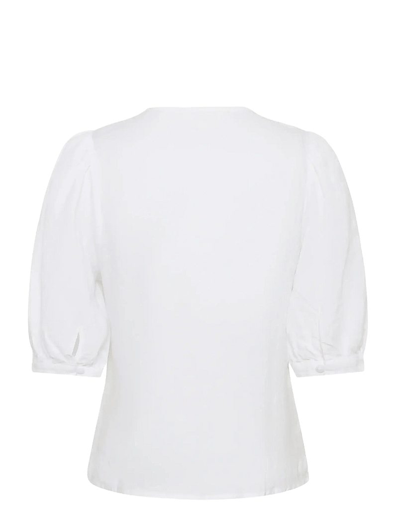 Part Two - AzraPW SH - kortærmede bluser - bright white - 2