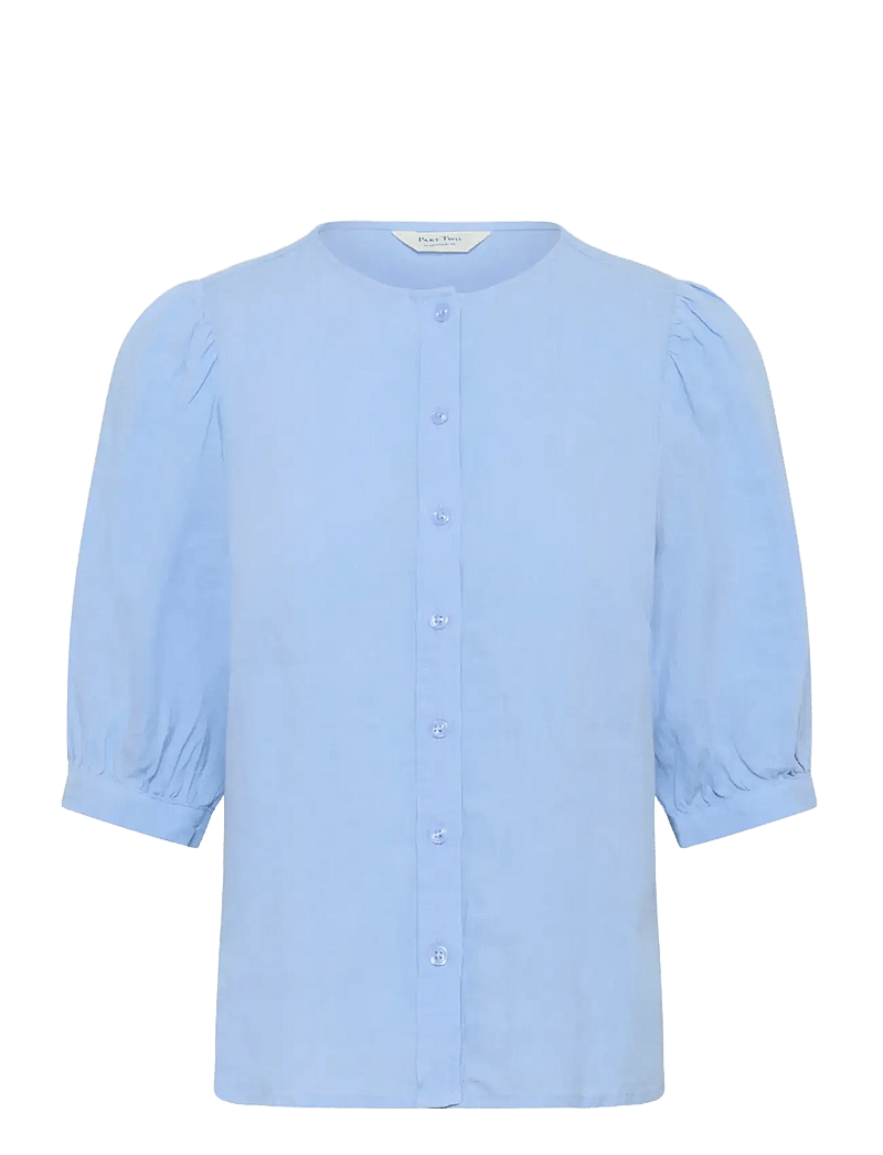 Part Two - AzraPW SH - kortärmade blusar - serenity - 1