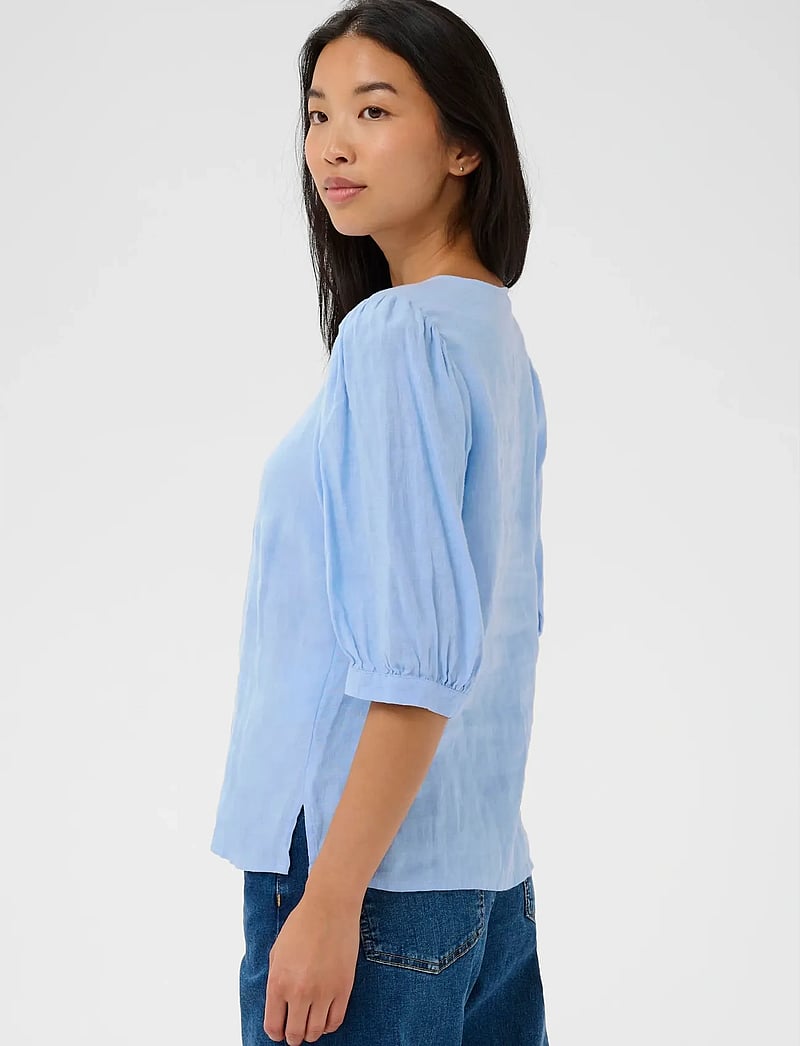 Part Two - AzraPW SH - kortärmade blusar - serenity - 4