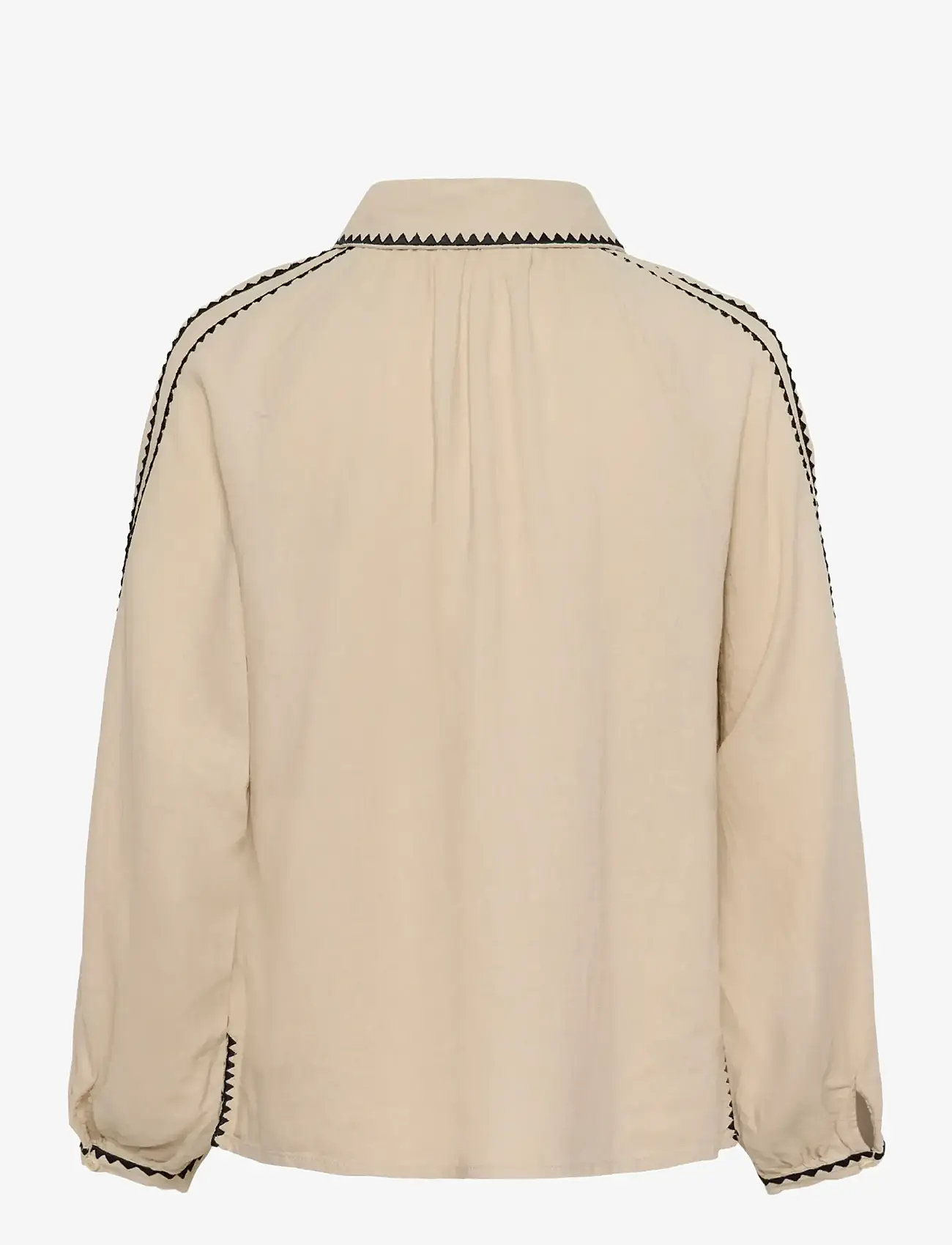 Part Two - AimyPW BL - langærmede skjorter - oatmeal - 2