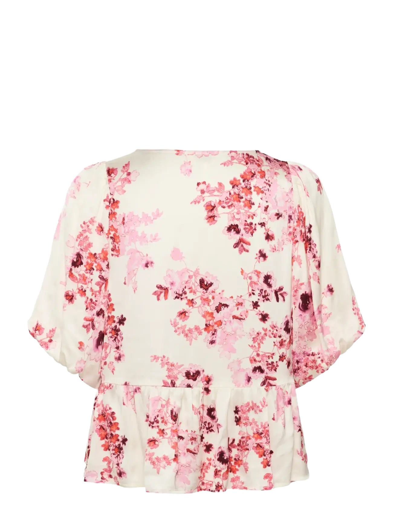 Part Two - AzeliaPW BL - lühikeste varrukatega pluusid - pink shadow flower print - 2
