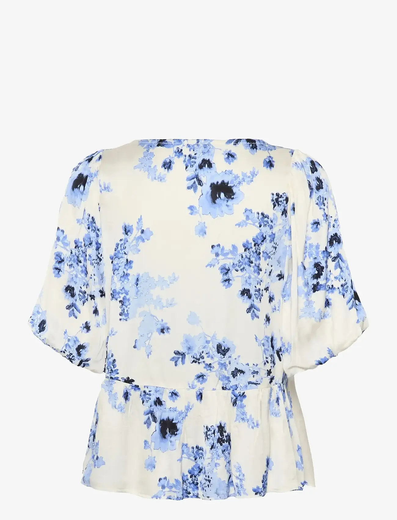 Part Two - AzeliaPW BL - kortärmade blusar - blue shadow flower - 2